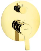 Baterie podtynkowe - Deante Arnika Bateria prysznicowa podtynkowa złota BQAZ44P - miniaturka - grafika 1