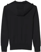 Bluzy narciarskie - Adidas dziewcząt 3 paski Full-Zip Bluza z kapturem, czarny, 110 BP8622 - miniaturka - grafika 1