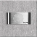 Lampy ścienne - Skoff Tango czujnik ruchu INOX SZLIF IP20 230V MD-TAN-K-0 - miniaturka - grafika 1