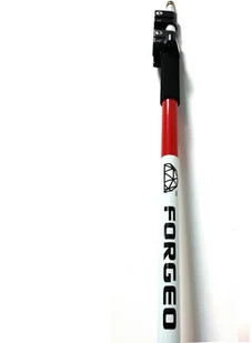 Forgeo Tyczka teleskopowa pod pryzmat FORGEO 3,6m klamra 2210-36 - Sprzęt geodezyjny - miniaturka - grafika 5