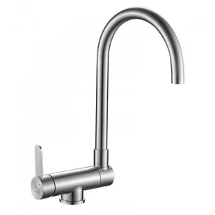 Laveo Bona stal szczotkowana BAB_268L - Baterie kuchenne - miniaturka - grafika 3