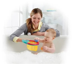 Fisher Price Kąpielowy słonik CMY23 - Zabawki do kąpieli - miniaturka - grafika 6