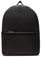 Plecaki - Lacoste Plecak NH3269CE Czarny - miniaturka - grafika 1