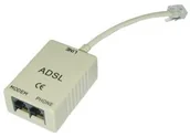Adaptery i przejściówki - LINDY Lindy ADSL-Splitter, 3 X RJ11 międzynarodowe Version 75109 - miniaturka - grafika 1