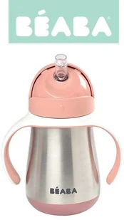 Beaba Butelka kubek niekapek stalowa ze słomką 250 ml - Akcesoria do karmienia - miniaturka - grafika 11