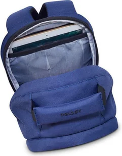 Delsey Polska Plecak miejski w paski Securban Niebieski 003334604-02 - Plecaki - miniaturka - grafika 6