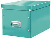 Pudła i kartony archiwizacyjne - Leitz 61080051 Pudło uniwersalne C&S roz. L Turkusowy 61080051 - miniaturka - grafika 1