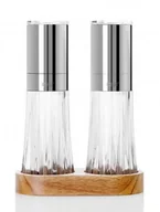 Pojemniki na przyprawy - AdHoc MENAGE CRYSTAL ZESTAW MŁYNKÓW DO PIEPRZU I SOLI STAL NIERDZEWNA LENA AH-ME402 - miniaturka - grafika 1