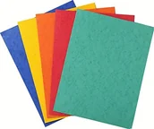 Teczki i skoroszyty - Exacompta 56400E teczka (karton Manila firmy, 3 pokrywki, 400 G, DIN A4) losowy kolor 3130630564003 - miniaturka - grafika 1