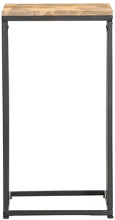 vidaXL Stolik boczny 35x45x65 cm lite drewno mango 286400 - Szafki nocne - miniaturka - grafika 4