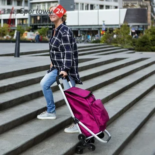 CRUISER WÓZEK ZAKUPOWY DO POKONYWANIA SCHODÓW EXPERT PREMIUM CRUISER ZADZWOŃ 600-555-801 ! 604353 - Akcesoria turystyczne - miniaturka - grafika 2