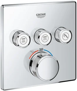 Grohe bateria termostatyczna do obsługi trzech wyjść wody Grohtherm SmartControl 29126000 29126000 - Baterie podtynkowe Grohe bateria termostatyczna do obsługi trzech wyjść wody Grohtherm SmartControl 29126000 29126000 - Baterie podtynkowe - miniaturka - grafika 1