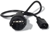 Zasilacze awaryjne UPS - APC Power Cord, C14 to CEE 7/7 Schuko, 0.6m AP9880 - miniaturka - grafika 1