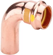 Łączniki, trójniki, kształtki - Viega Kolano nyplowe 90° 18 mm LW/LZ PROFIPRESS G - miniaturka - grafika 1