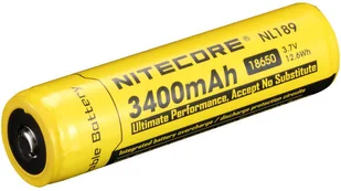 Nitecore Akumulator 18650 NL1834 3400mAh LAT NL1834 18650 - Ładowarki i akumulatory - miniaturka - grafika 2