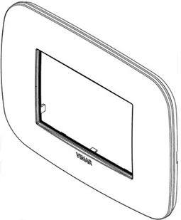 Vimar 3M Reflex ultramaryna 19653.64 - Klawisze i ramki - miniaturka - grafika 2