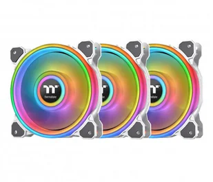 Thermaltake Riing Quad 12 RGB TT Premium Edition 3-pack + HUB Białe CL-F100-PL12SW-A CL-F100-PL12SW-A - Chłodzenie procesora - miniaturka - grafika 2