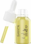 Olejki i oliwki do paznokci - Sante Naturkosmetik Nail & Cuticle Oil, olejek do pielęgnacji paznokci, pielęgnacja paznokci i skóry paznokci, z olejkami ekologicznymi i witaminą E, wegański, 15 ml - miniaturka - grafika 1