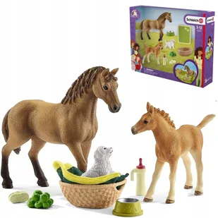 Schleich Schleich Horse Club Sarahs Animal Baby Pfl 42432 - Klocki - miniaturka - grafika 3