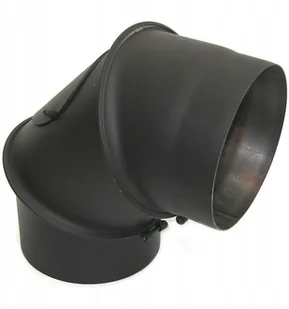 Darco Kolano nastawne 150 mm czarne - Kominy i akcesoria - miniaturka - grafika 2