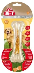 8in1 Przysmak 8in1 Delights STRONG M kość z kurczakiem WYPRZEDAŻ - Przysmaki dla psów - miniaturka - grafika 5
