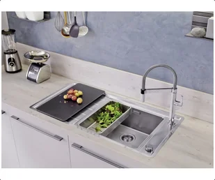 Blanco Andano XL 6 S-IF Compact Prawa z kor InFino 523001 - Zlewozmywaki - miniaturka - grafika 2