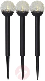 Best Season Lampa solarna LED Roma, zestaw trzech sztuk - Lampy ogrodowe - miniaturka - grafika 3