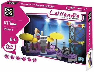 ICOM Klocki Blocki Lalilandia 87 elementów Wakacyjny koncert - Klocki - miniaturka - grafika 2