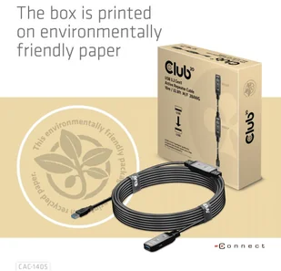 Club 3D USB 3.2 Gen1 aktywny przedłużacz 10 metrów szt./B. 28 AWG CAC-1405 - Kable USB - miniaturka - grafika 11