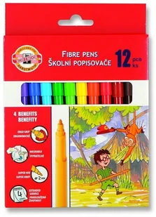 Koh-i-noor FLAMASTRY 12KOL. 7710 - Flamastry - miniaturka - grafika 3