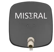 Anteny satelitarne - MISTRAL Antena satelitarna Mistral MI-SAT45 parabola 45cm MI-SAT45 - miniaturka - grafika 1