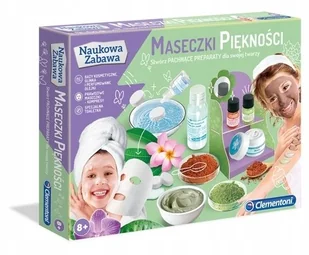 Clementoni Maseczki piękności 50637 - Zabawy w naśladowanie dorosłych - miniaturka - grafika 6