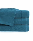 Ręczniki - Detexpol Ręcznik łazienkowy 50x90 do użytku codziennego Vito turkusowy do twarzy, do włosów turkusowy _20220304162126 - miniaturka - grafika 1