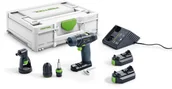 Wiertarko-wkrętarki akumulatorowe - Festool TXS 2,6-Set 2xaku 576102 - miniaturka - grafika 1