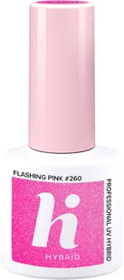 Hi Hybrid Lakier hybrydowy 5ml 260 Flashing Pink Hi Hybrid - Lakiery hybrydowe Hi Hybrid Lakier hybrydowy 5ml 260 Flashing Pink Hi Hybrid - Lakiery hybrydowe - miniaturka - grafika 2