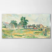 Obrazy i zdjęcia - PL Coloray Obraz Szklany Krajobraz Paryż Cézanne 140x70cm - miniaturka - grafika 1