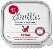 Mokra karma dla kotów - Smilla Veterinary Diet Renal, wołowina - 24 x 100 g - miniaturka - grafika 1
