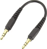 Kable - Shure Kabel Jack 3.5mm Jack 3.5mm 0.15m czarny EAC3.5MM6 EAC3.5MM6 - miniaturka - grafika 1