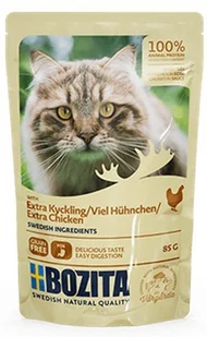 Bozita Cat Kurczak w sosie saszetka 85g - Mokra karma dla kotów - miniaturka - grafika 3