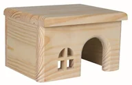 Akcesoria dla gryzoni - Trixie dom drewniany, chomik, 15 × 12 × 15 cm 4011905612614 - miniaturka - grafika 1