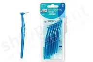 Szczoteczki międzyzębowe - TePe TePe Angle Szczoteczki międzyzębowe 0,6mm niebieskie 6szt. - miniaturka - grafika 1