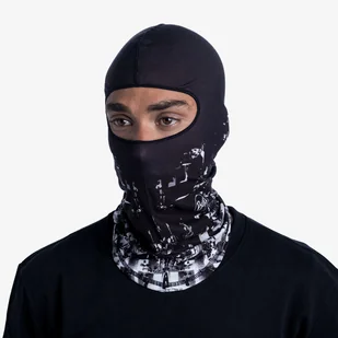 Buff Kominiarka EcoStretch Balaclava PHYS BLACK 126748.999.10.00 - Czapki i chusty sportowe damskie - miniaturka - grafika 8