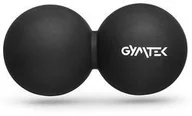 Rollery do masażu - Gymtek Piłka do masażu lacrosse podwójna 12,6x6,3cm Gymtek - miniaturka - grafika 1