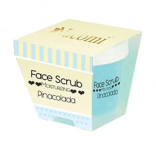 Nacomi F.P.U.H KAMIL nawilżający peeling do twarzy i ust o zapachu pinacolady 80 g - Peelingi i scruby do twarzy - miniaturka - grafika 3