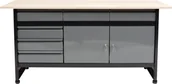 Stoły warsztatowe - VOREL Biurko stół szafka warsztatowa na narzędzia 1700 x 600mm 58456 - miniaturka - grafika 1