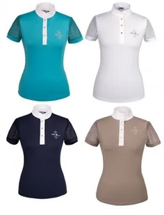 Fair Play Koszulka konkursowa z koronką CECILE - 03170 - Koszulki jeździeckie - miniaturka - grafika 2