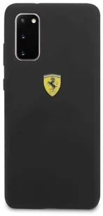 Ferrari Hardcase FESSIHCS62BK S20 G980 czarny/black Silicone hurtel-62364-0 - Etui i futerały do telefonów - miniaturka - grafika 3