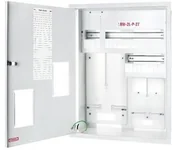 Rozdzielnie elektryczne - Karwasz RW-2L-P-27 Rozdzielnica wnękowa; podtynkowa dwulicznikowa częściowo plombowana RW-2L-P-27 Z/O - miniaturka - grafika 1
