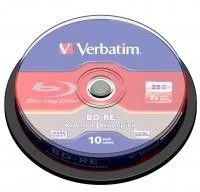 VERBATIM BD-RE Blu-Ray 25GB 2x (Szpula 10 43694 - Nośniki danych - miniaturka - grafika 2