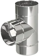 Kominy i akcesoria - MK Trójnik 130 / 0.5 mm MK - miniaturka - grafika 1